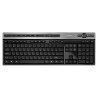 Tastatură SVEN KB-E5500W, Fără fir, Negru | Argintiu