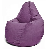 Fotoliu BeanBag din velur Maserrati, marimea "XL" culoare liliac