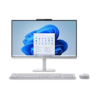 Computer All-in-One Lenovo A100, 23,8", Intel N100, 8GB/256GB, Fără SO, Cloud Grey
