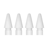 Vârfuri pentru Apple Pencil Tips, 4 buc, Alb