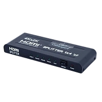Splitter HDMI Cablexpert DSP-4PH4-02, HDMI (F) - 4x HDMI (F), Negru