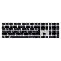 Tastatură Apple Magic Keyboard with Touch ID and Numeric Keypad A3119 USB-C, Fără fir, Negru