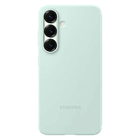 Husă Samsung Silicone Cover pentru Galaxy S25, Mentă