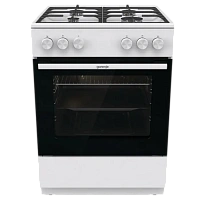 Plită pe gaz Gorenje GG6A10WFFM, Alb