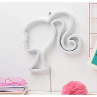 Lampă de noapte Paladone Barbie Wall Mountable LED Neon Light, Roz