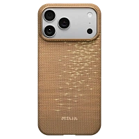 Husă Pitaka Ultra-Slim pentru Apple iPhone 17 Pro Max, Golden Glint