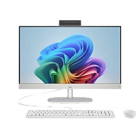 Computer All-in-One HP Next Gen AI 24-ct2000a, 23,8", AMD Ryzen AI 5 340, 16GB/512GB, Windows 11 Home, Alb