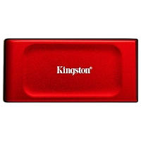 SSD portabil extern Kingston XS1000, 1 TB, Roșu (SXS1000R/1000G)