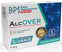 AlcOVER 5 plicuri | Balkan Pharmaceuticals
