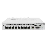 Switch de rețea MikroTik CRS309-1G-8S+IN, Alb