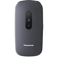 KX-TU446 Panasonic 2G Rubber Grey Clam Shell