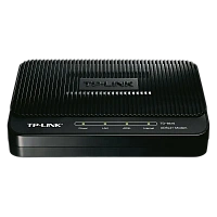 Modem ADSL TP-LINK TD-8616, ADSL/ADSL2/ADSL2 + până la 24 Mbps, Negru
