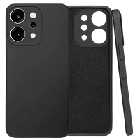 Husă Xcover Soft Touch pentru Honor Oppo Reno 14, Negru