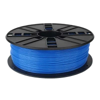 Filament pentru imprimantă 3D Gembird 3DP-PLA1.75-01-FB, PLA, Albastru Fluorescent, 1.75 mm, 1kg