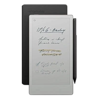 reMarkable Paper Pro Move 7.3" Bundle 2/64GB with Marker Plus Book Folio Cover, Leather Black