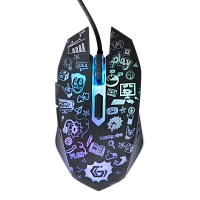 Gaming Mouse Gembird MUS-6B-GRAFIX-01, Negru