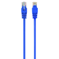 Patch cord Cablexpert PP12-0.25M/B, CAT5e UTP, 0,25m, Albastru