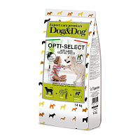 GHEDA hrana pentru caini Dog&Dog Expert Care Premium OPTI-SELECT 14kg