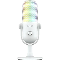 Microfon Gaming Razer Seiren V3 Chroma, Cu fir, Alb