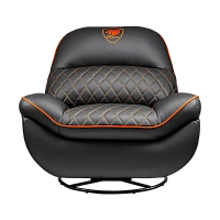 Scaun Gaming Cougar Overlord, PU Piele, Negru | Portocaliu
