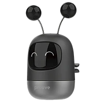 Aromatizator auto Proove Emoji Robot Happy, Negru