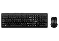 Set Tastatură + Mouse SVEN KB-C3400W, Fără fir, Negru