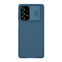 Husă Nillkin Galaxy A73 - Camshield Pro, Albastru