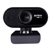 PC Camera A4Tech PK-825P, 720P HD Sensor, Built-in Microphone, Fixed Focus, HD Glass Lens, Black