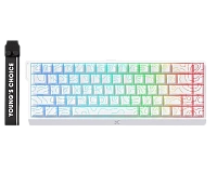 Tastatură MCHOSE Ace 68 Ultra E-Sport, Cu fir, White Topographic