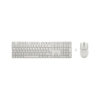 Set Tastatură + Mouse HP 490C, Fără fir, Alb