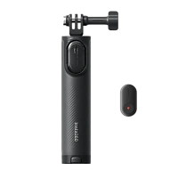 Accesorii pentru camere de acțiune Insta360 Mini 2-in-1 Tripod 2.0 Remote Kit, Negru